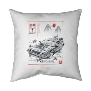 DeLorean Sumi-e