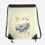 DeLorean Sumi-e-None-Drawstring-Bag-Astrobot Invention