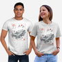 DeLorean Sumi-e-Unisex-Basic-Tee-Astrobot Invention