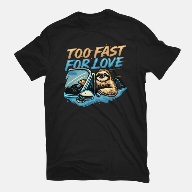 Too Fast For Love-Womens-Basic-Tee-glitchygorilla