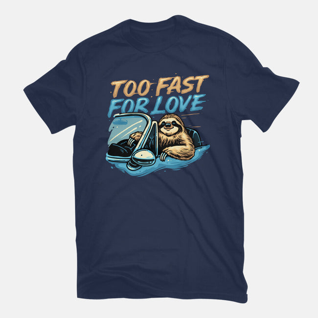 Too Fast For Love-Unisex-Basic-Tee-glitchygorilla