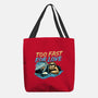 Too Fast For Love-None-Basic Tote-Bag-glitchygorilla