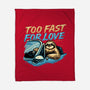 Too Fast For Love-None-Fleece-Blanket-glitchygorilla