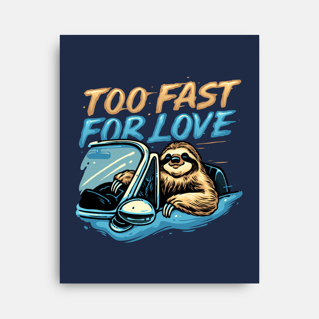 Too Fast For Love-None-Stretched-Canvas-glitchygorilla