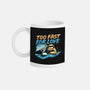 Too Fast For Love-None-Mug-Drinkware-glitchygorilla