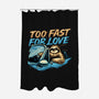 Too Fast For Love-None-Polyester-Shower Curtain-glitchygorilla