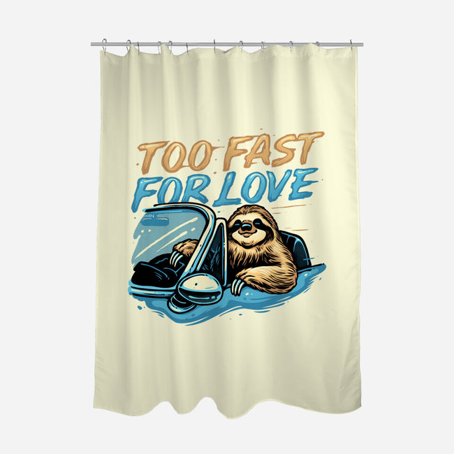 Too Fast For Love-None-Polyester-Shower Curtain-glitchygorilla