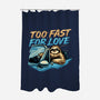 Too Fast For Love-None-Polyester-Shower Curtain-glitchygorilla