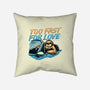 Too Fast For Love-None-Removable Cover w Insert-Throw Pillow-glitchygorilla