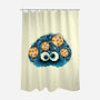 Cookies In The Night Sky-None-Polyester-Shower Curtain-glitchygorilla