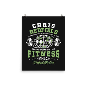 Bsaa Redfield Fitness Emblem