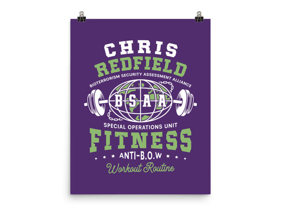 Bsaa Redfield Fitness Emblem