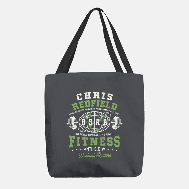 Bsaa Redfield Fitness Emblem-None-Basic Tote-Bag-LAGELANTEE