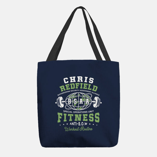 Bsaa Redfield Fitness Emblem-None-Basic Tote-Bag-LAGELANTEE