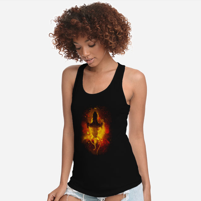 The Shiny Fireflying-Womens-Racerback-Tank-kharmazero