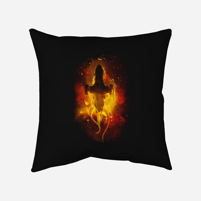 The Shiny Fireflying-None-Removable Cover w Insert-Throw Pillow-kharmazero