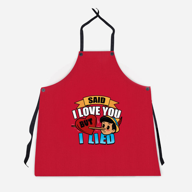 Said I Love You But I Lied-Unisex-Kitchen-Apron-Boggs Nicolas