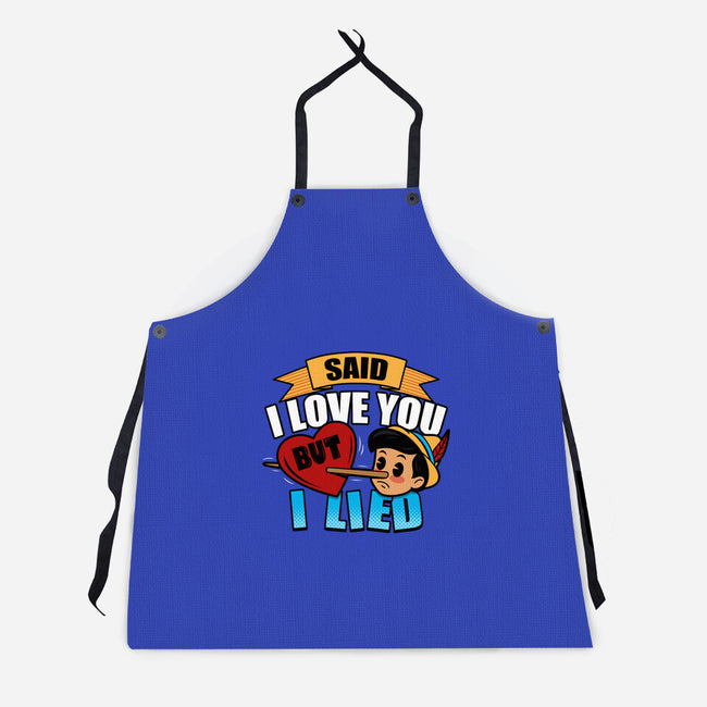 Said I Love You But I Lied-Unisex-Kitchen-Apron-Boggs Nicolas