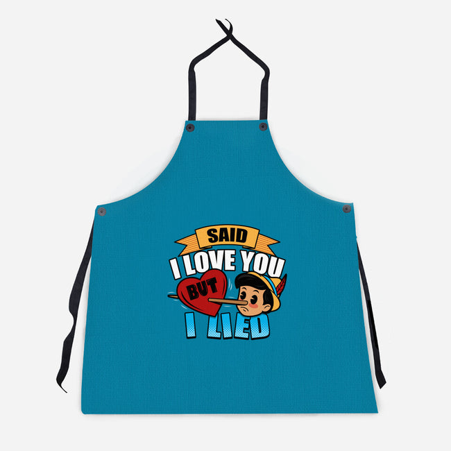 Said I Love You But I Lied-Unisex-Kitchen-Apron-Boggs Nicolas