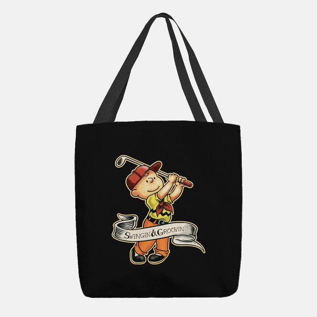 Charlie's Golf Adventure-None-Basic Tote-Bag-P1yu5h