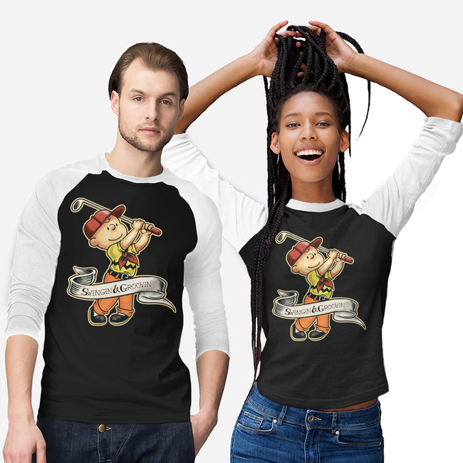Charlie's Golf Adventure-Unisex-Baseball-Tee-P1yu5h