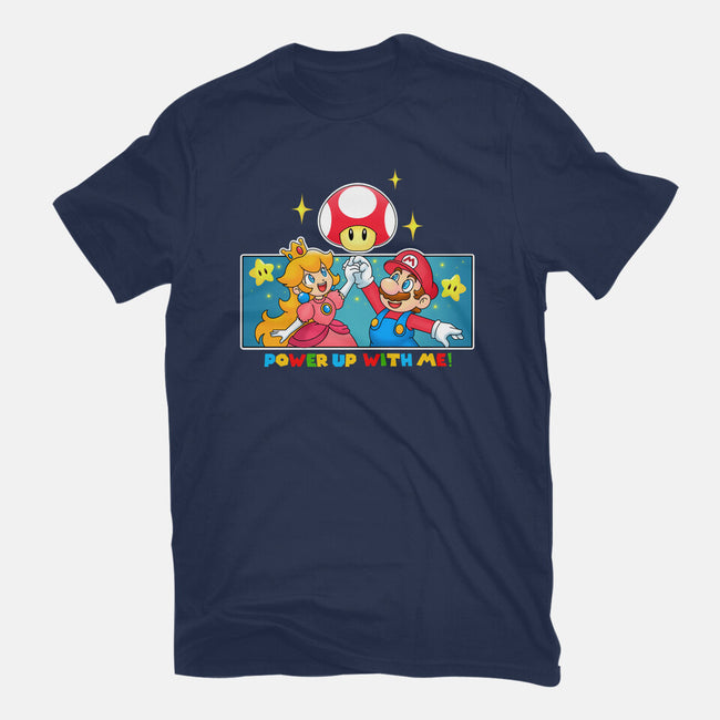 Power Up With Me-Unisex-Basic-Tee-Tri haryadi