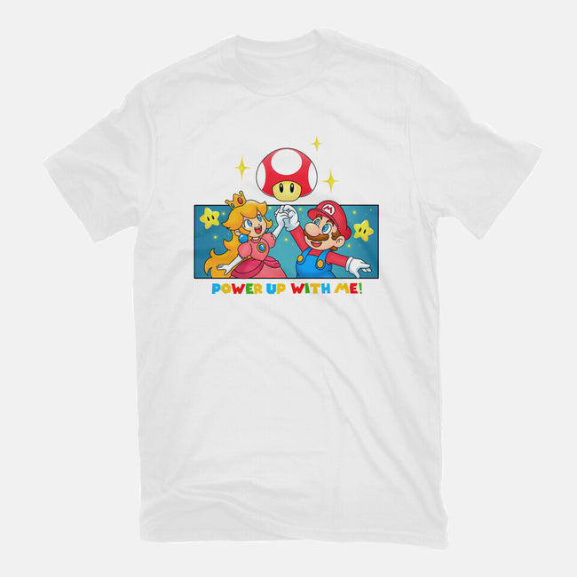 Power Up With Me-Unisex-Basic-Tee-Tri haryadi