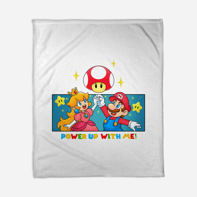 Power Up With Me-None-Fleece-Blanket-Tri haryadi