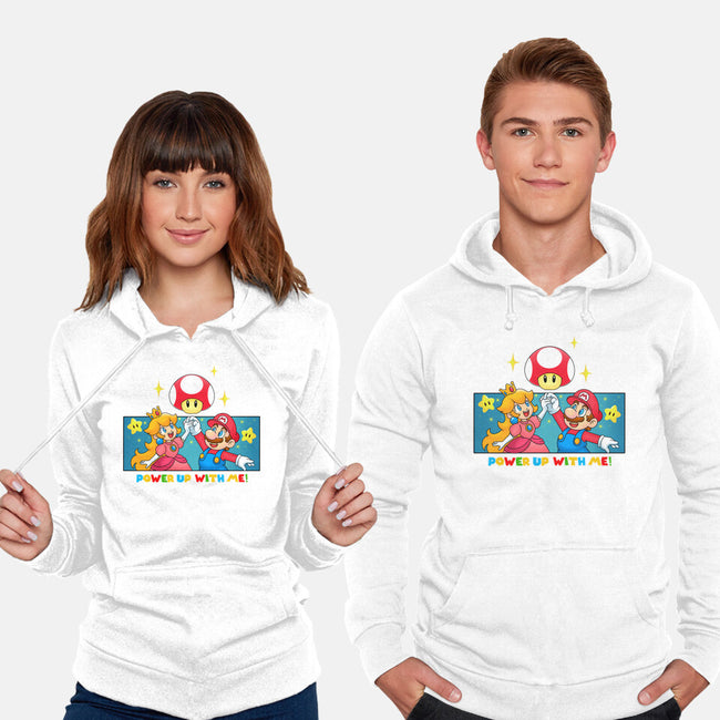Power Up With Me-Unisex-Pullover-Sweatshirt-Tri haryadi