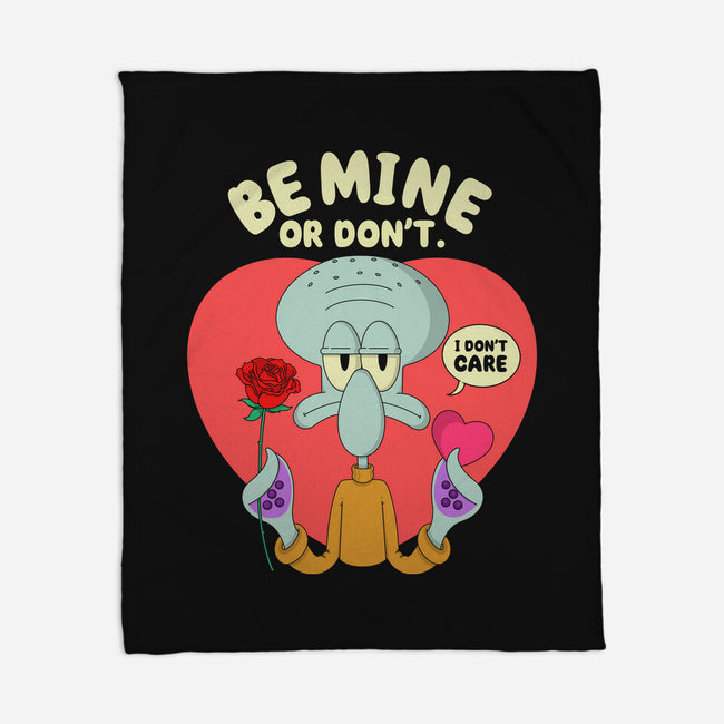 Be Mine Or Don't-None-Fleece-Blanket-Tri haryadi