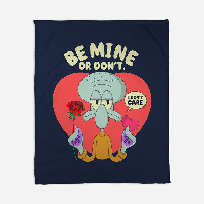 Be Mine Or Don't-None-Fleece-Blanket-Tri haryadi