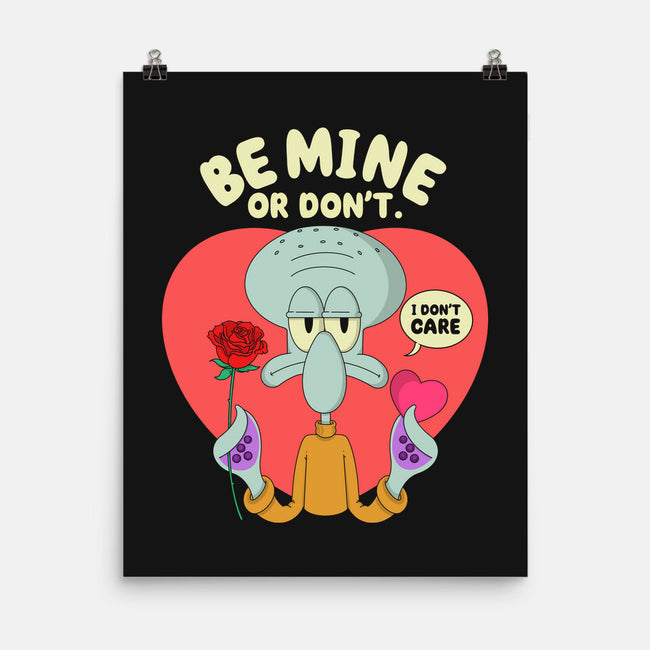 Be Mine Or Don't-None-Matte-Poster-Tri haryadi