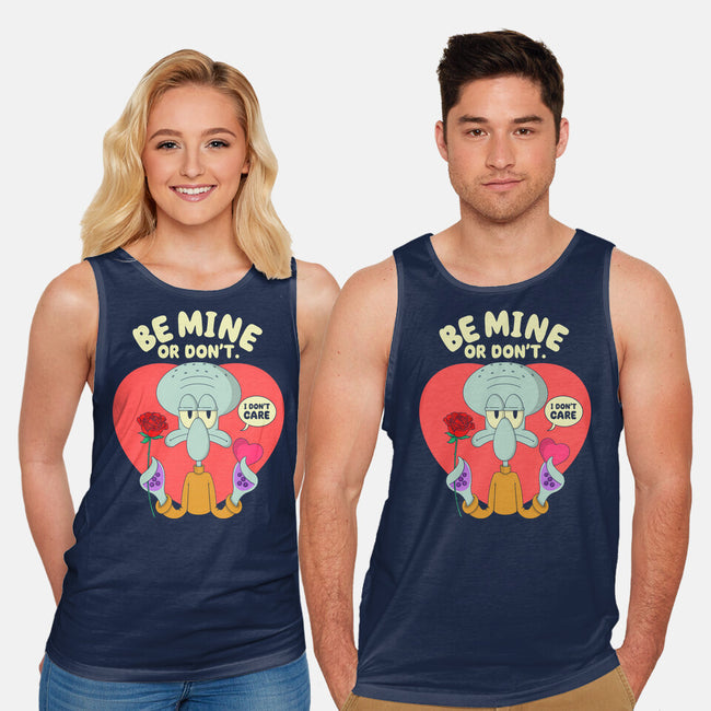 Be Mine Or Don't-Unisex-Basic-Tank-Tri haryadi