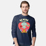 Be Mine Or Don't-Mens-Long Sleeved-Tee-Tri haryadi