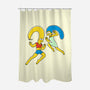 Simpsons X Simpsons-None-Polyester-Shower Curtain-naomori