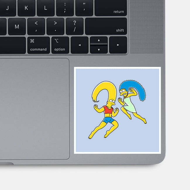 Simpsons X Simpsons-None-Glossy-Sticker-naomori