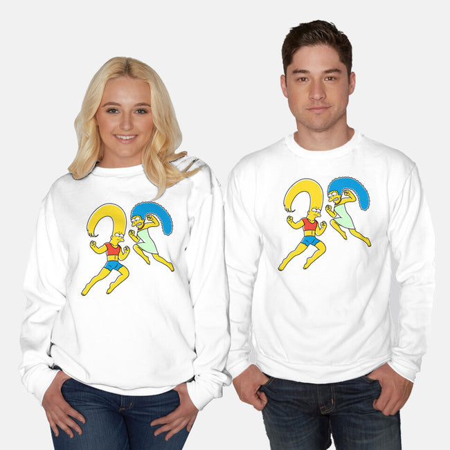 Simpsons X Simpsons-Unisex-Crew Neck-Sweatshirt-naomori