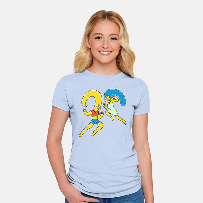 Simpsons X Simpsons-Womens-Fitted-Tee-naomori