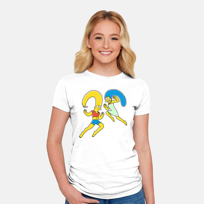 Simpsons X Simpsons-Womens-Fitted-Tee-naomori