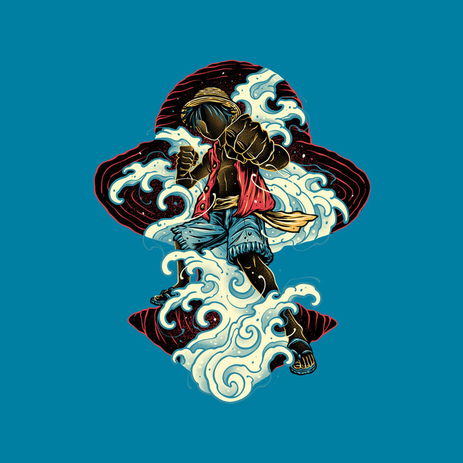 Pirate King Waves-None-Glossy-Sticker-glitchygorilla