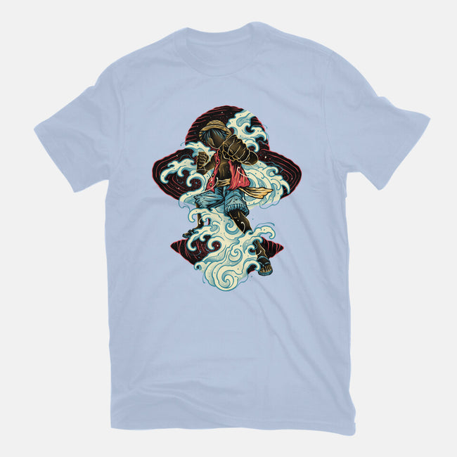 Pirate King Waves-Womens-Basic-Tee-glitchygorilla