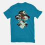 Pirate King Waves-Mens-Basic-Tee-glitchygorilla