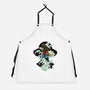 Pirate King Waves-Unisex-Kitchen-Apron-glitchygorilla