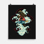 Pirate King Waves-None-Matte-Poster-glitchygorilla