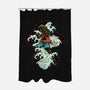 Pirate King Waves-None-Polyester-Shower Curtain-glitchygorilla