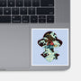 Pirate King Waves-None-Glossy-Sticker-glitchygorilla