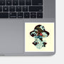 Pirate King Waves-None-Glossy-Sticker-glitchygorilla