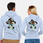 Pirate King Waves-Unisex-Zip-Up-Sweatshirt-glitchygorilla