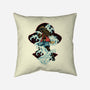 Pirate King Waves-None-Removable Cover w Insert-Throw Pillow-glitchygorilla