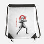 Hero Of The Hidden Leaf Sumi-e-None-Drawstring-Bag-Astrobot Invention